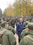 Дмитрий Денисов посетил учебный центр для мобилизованных