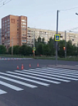 В Калуге продолжается обновление дорожной разметки